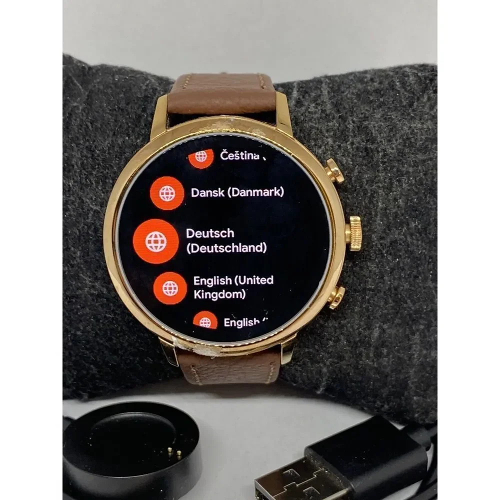 Fossil Gen 4 Authentic Digital Dial Smart Watch Custom Band FTW6018 LT287